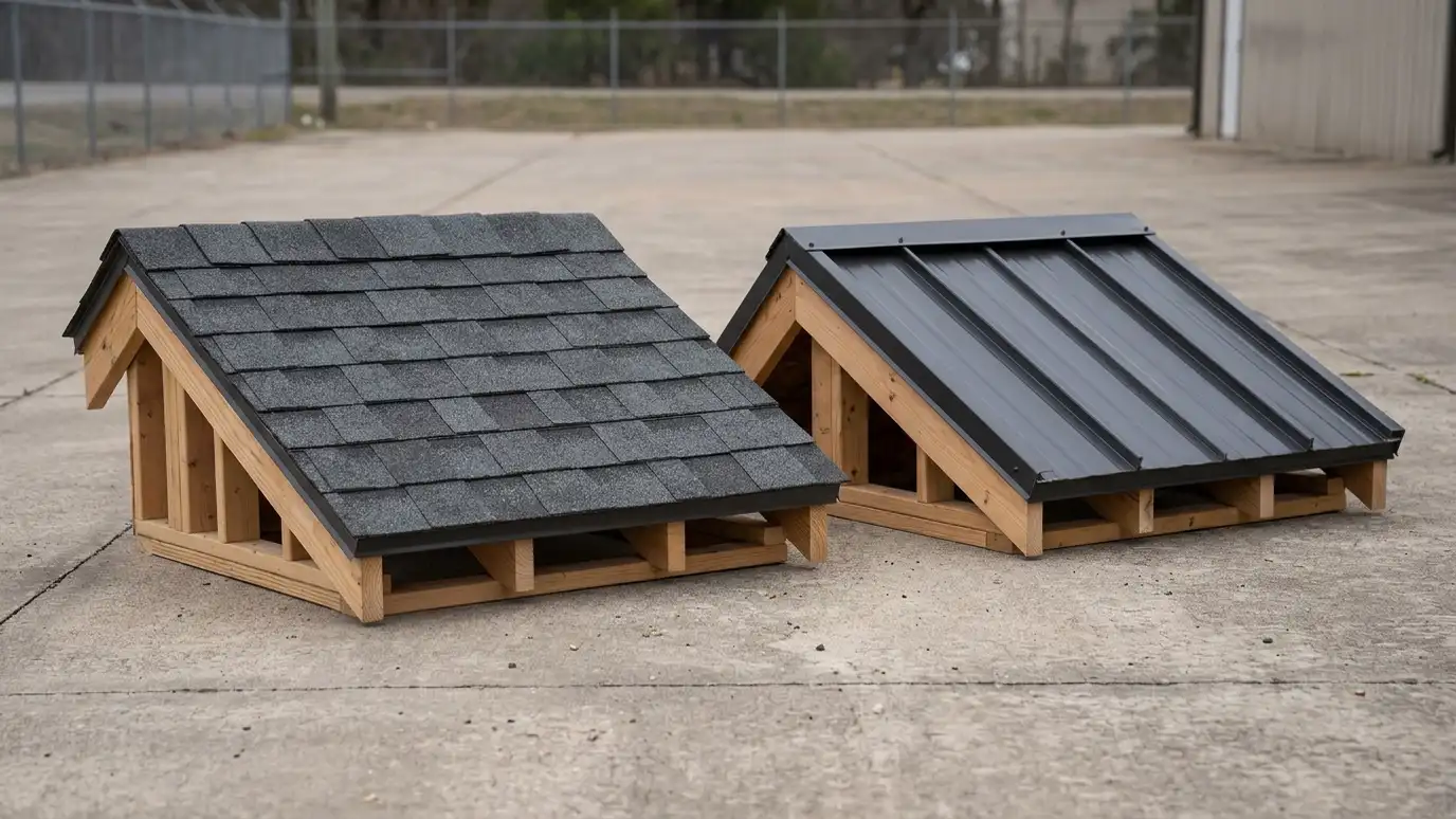 Asphalt vs Metal Roofing Compared explained for Nashville and Middle Tennessee