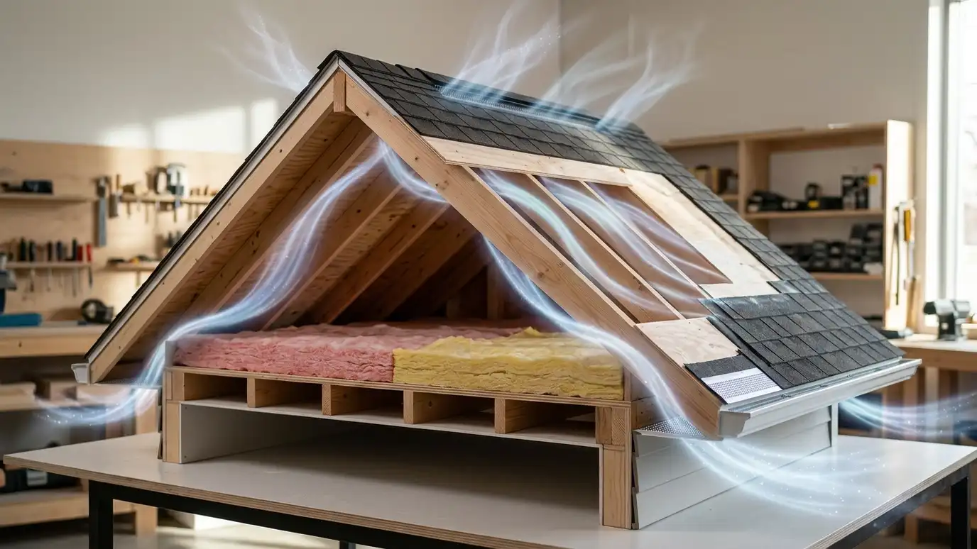 Roof Ventilation and Attic Explained explained for Nashville and Middle Tennessee