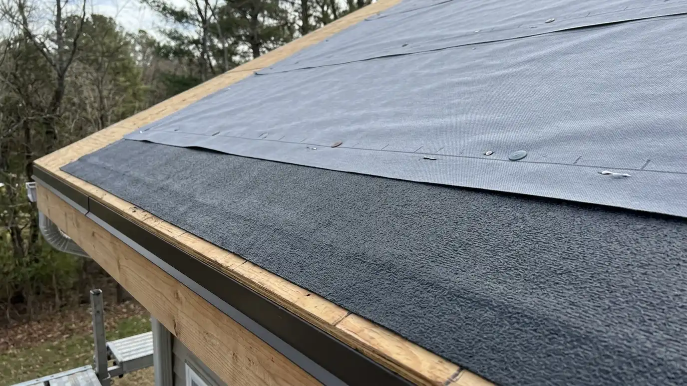 Roof Underlayment and Ice and Water Shield in Nashville and Middle Tennessee